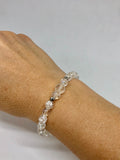 Bergkristall Frauen- Armband (cracked crystal)